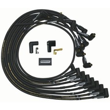 Moroso Spark Plug Wire Set 9877m Mag-tune 8mm Black 90deg Points For Bbc Moroso Spark Plug Wire Set 9877m Mag-tune 8mm Black 90deg Points For Bbc