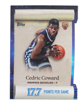 2025-26 Topps Holiday MAKING THE NICE LIST #ML-11 CEDRIC COWARD RC