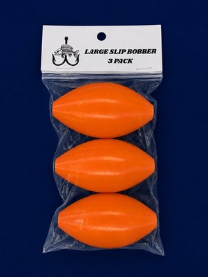 Large Slip Bobber Orange - 3 Pack