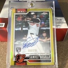 Samuel Basallo Chrome 2026 /275 Auto