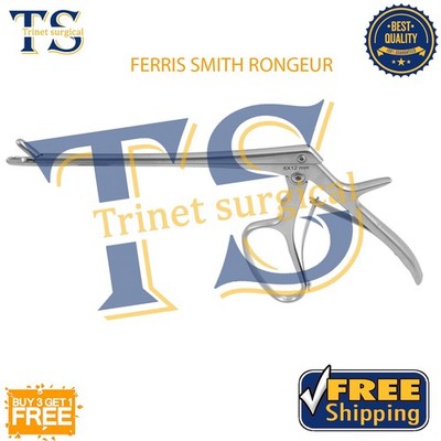 Ferris-Smith Rongeur Straight 6mm x 12mm, 7'' |Orthopedic Bone Cutting Instrument