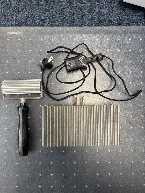 Vintage Hatfield Electric Fluter Or Pleating Iron