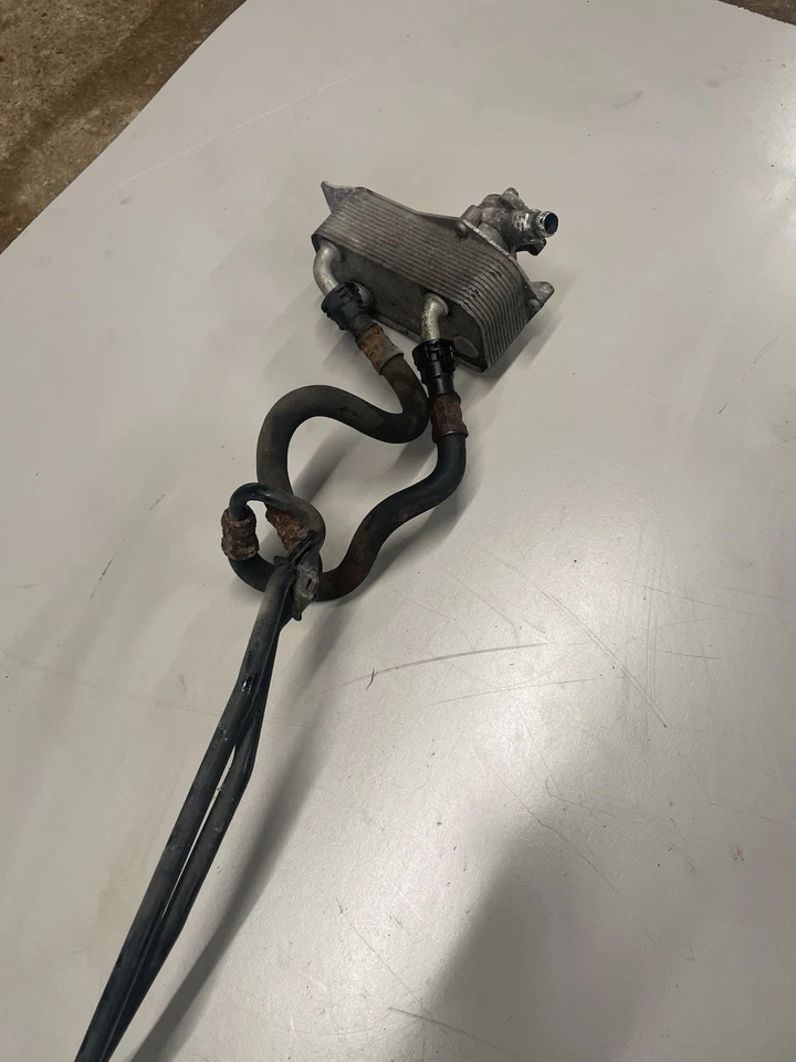 2006 2011 BMW 328i E90 N52 TRANSMISSION LINES OIL COOLER HEAT EXCHANGER - Image 2 of 4