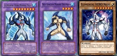 Elemental Hero Marine Neos TAEV Fusion: Neo-Spacian Marine Dolphin