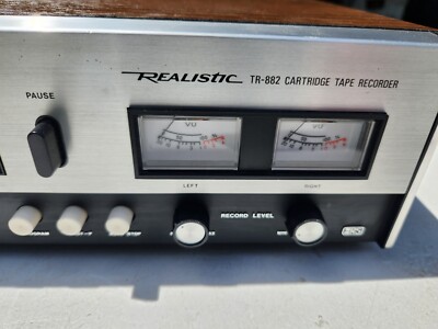 Radio Shack Realistic TR-882 Vintage 8 Track Tape Deck | eBay