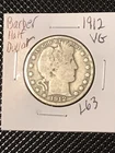 1912 Barber Half Dollar  G+ (Not VG)