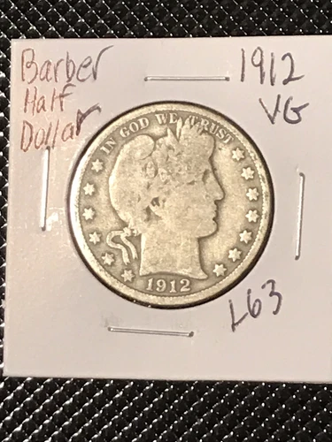 1912 Barber Half Dollar  G+ (Not VG)