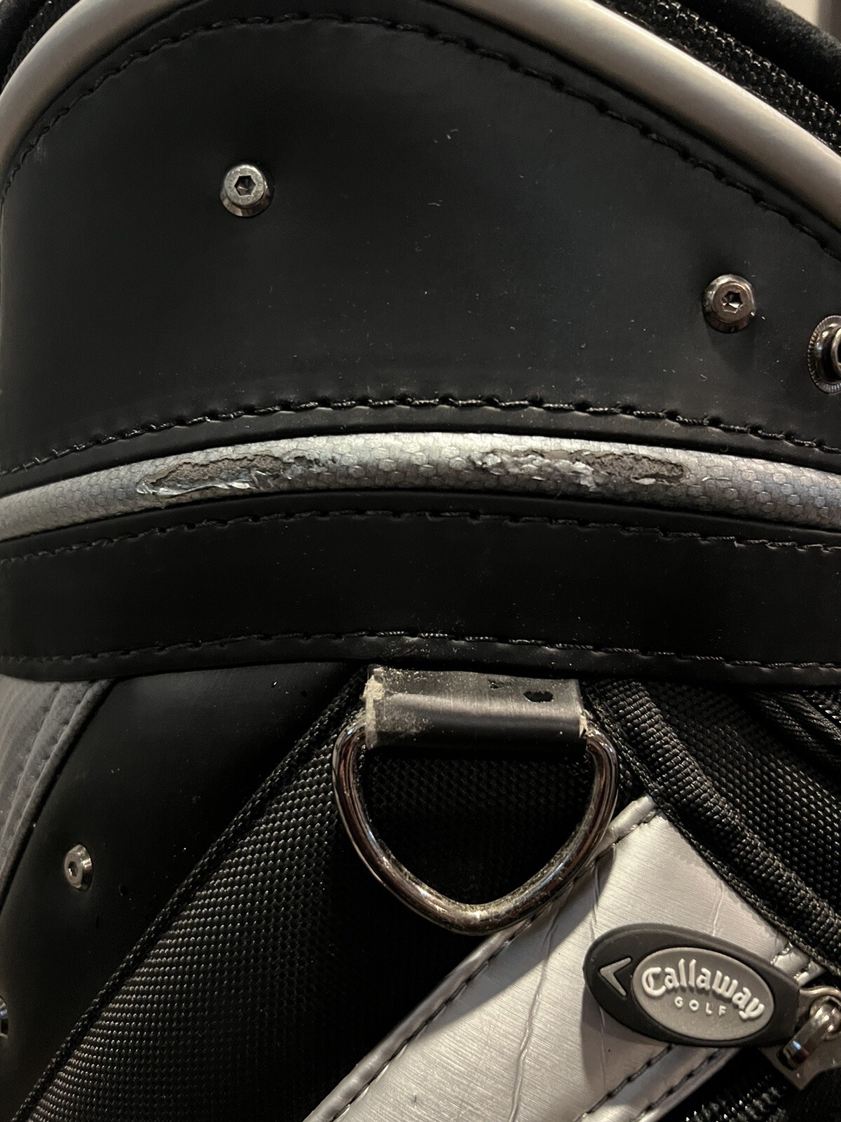 NEW Callaway Big Bertha Staff Golf Bag 6 Way 8 Pockets Shoulder Strap