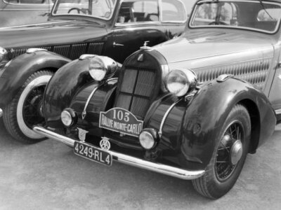 Mrs A-C Lace Miss A Johnson, Talbot 1938 Motor Racing Old Photo