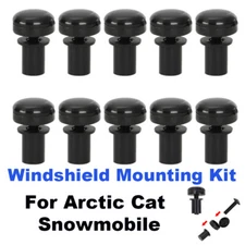Windshield Hardware Screw, Expansion Nuts Mounting Kit For Arctic Cat Snowmobile