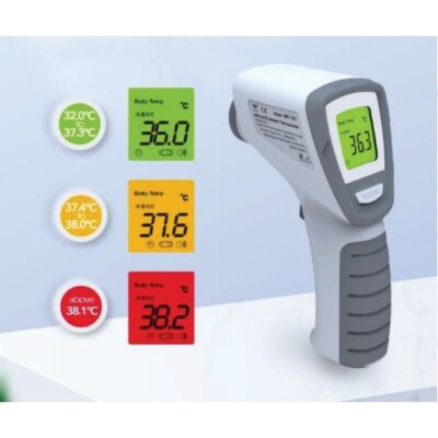 Medical grade NO-CONTACT Body Forehead IR Infrared Laser Digital CE Thermometer