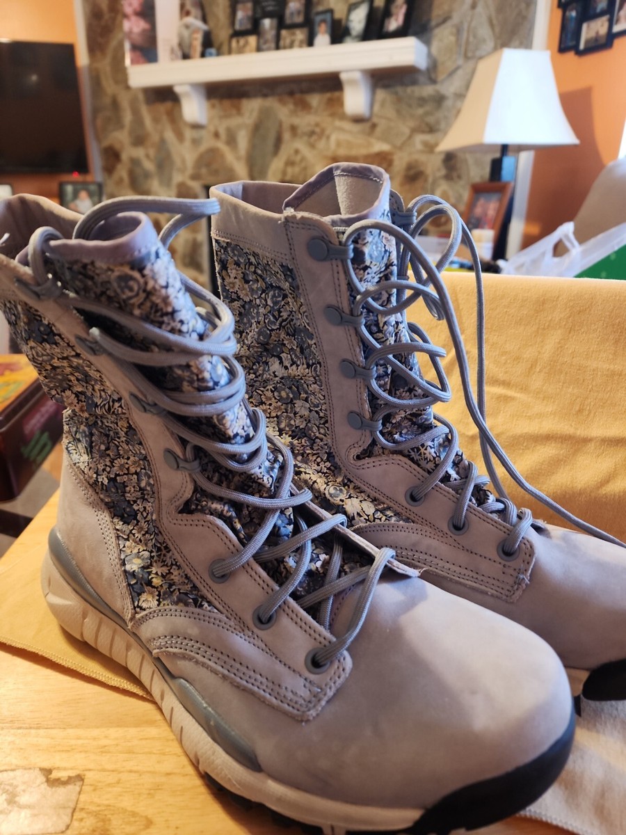 Nike SFB Floral Special Field Boots Military Womens Size 10.5M 