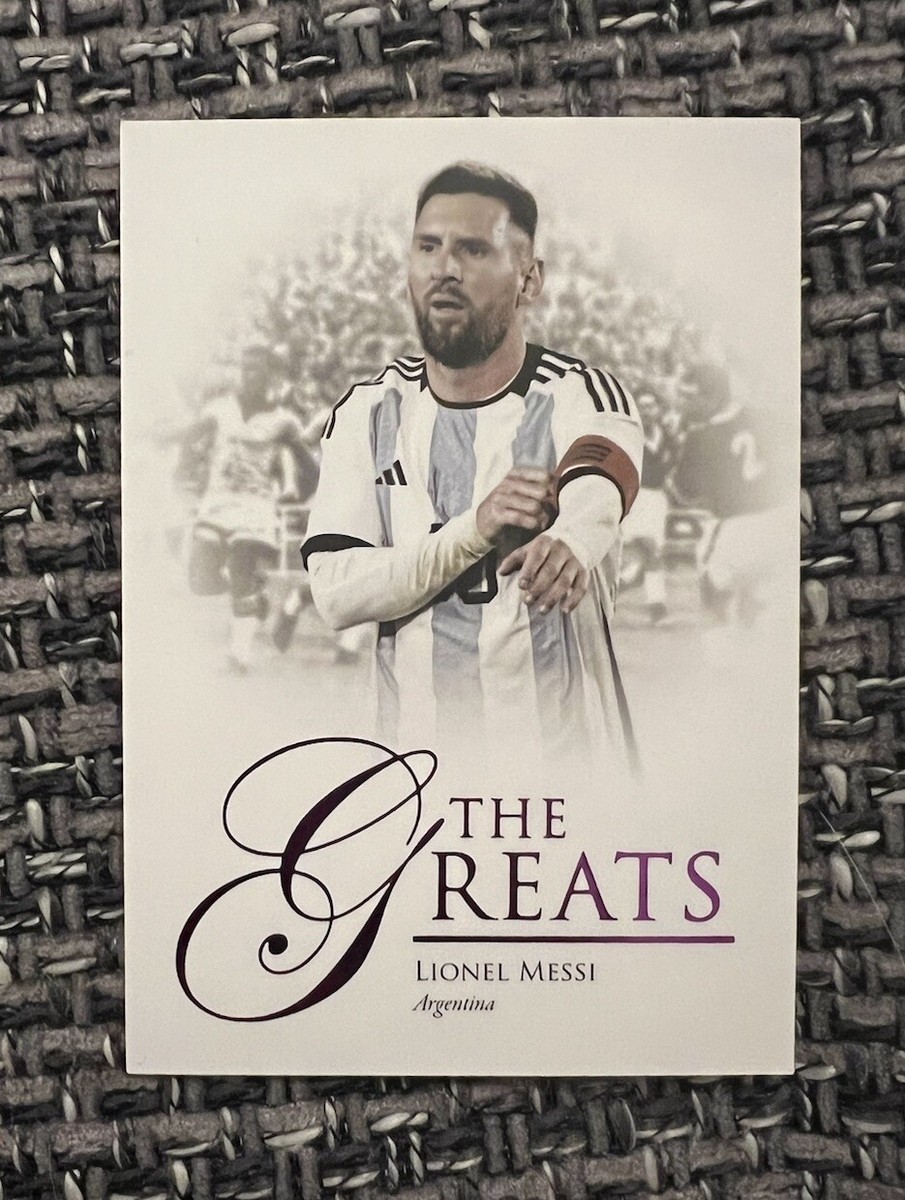 2023 Futera Unique Lionel Messi The Greats /30 #114