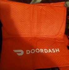 DoorDash Insulated Hot Pizza Bag Red With Handles 19  X 19  X 5  