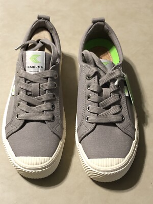 NEW Pantone Cariuma Women's 7.5(Men's 6 )OCA Low Mystic Grey Canvas Sneaker