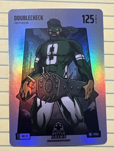 Bo Jackson Battle Arena DOUBLECHECK Silver Steel Battlefoil Aaron Rodgers
