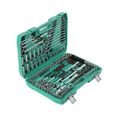 Juego de herramientas de extensión de llave de trinquete de doble propósito 151 piezas EE. UU. - Imagen 5 de 12