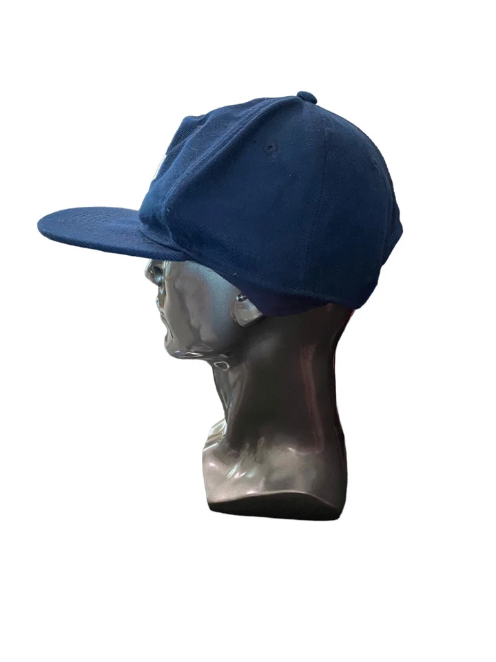 Snapback Custom Company azul con bordado blanco para hombre Foto 2 de 4