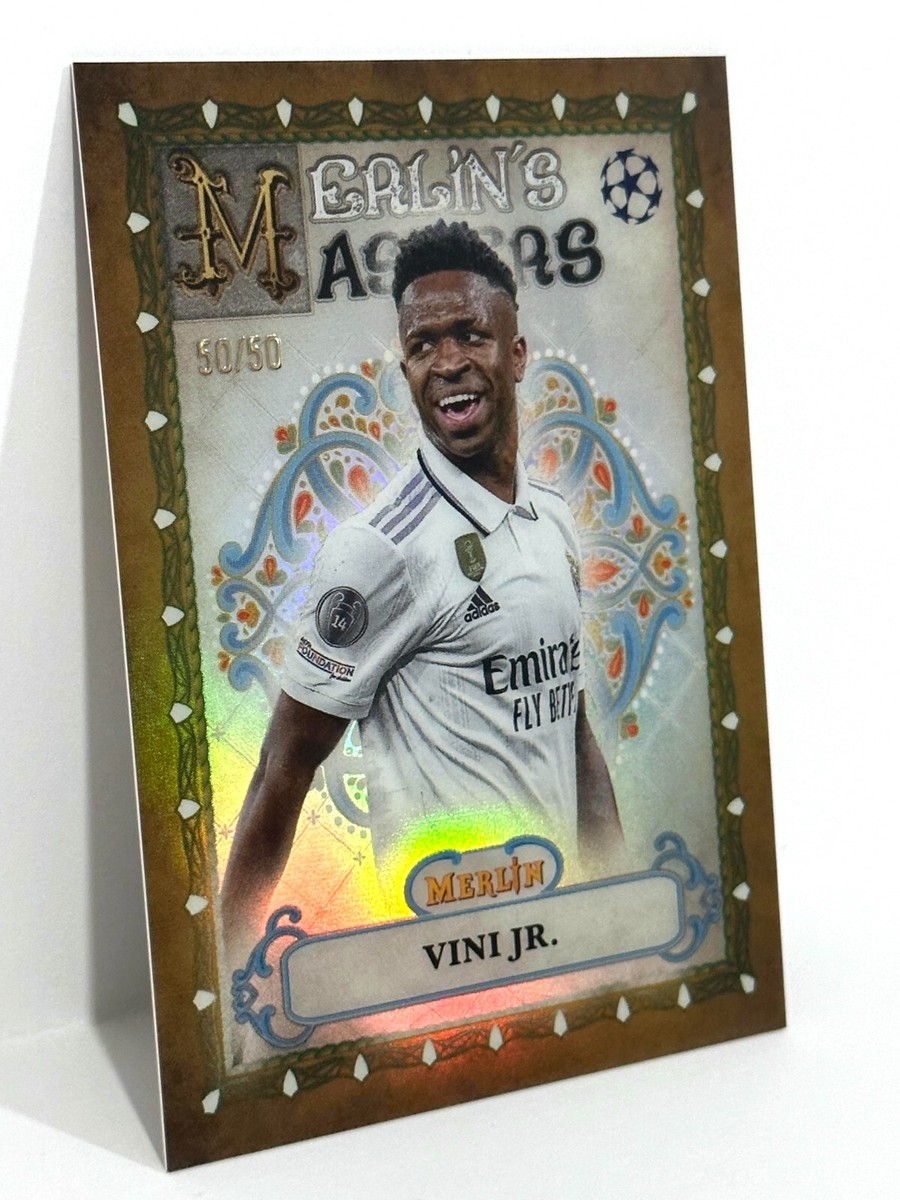 22-23 Topps Merlin VERRATTI 直筆サイン 50シリ 2022-23 Topps Merlin Chrome UCL Merlin's Master Real Madrid