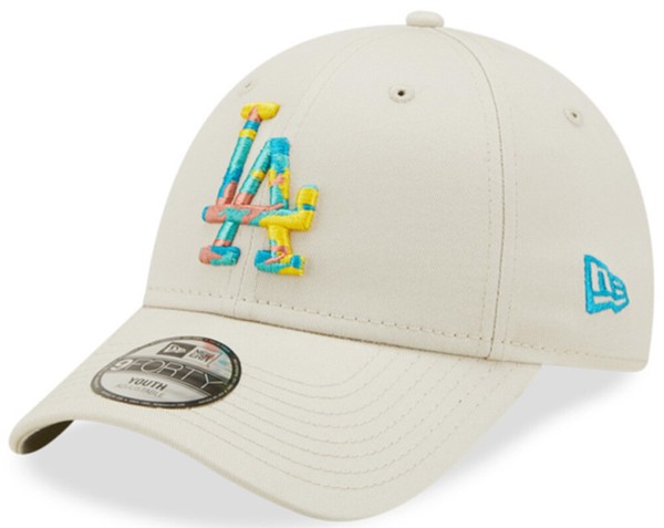 New Era Los Angeles Dodgers Camo Infill Stone 9Forty Strapback Cap Youth-image