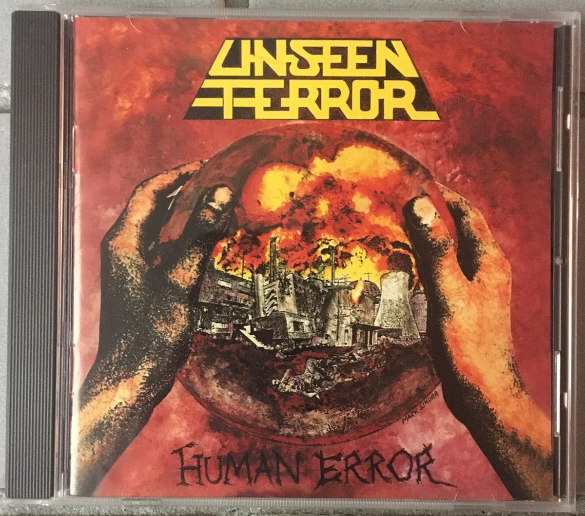 Unseen Terror Human Error CD Napalm Death Venomous Concept