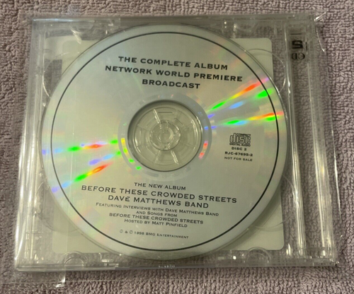 Dave Matthews Band Album Network World Premiere Broadcast Radio show 1998 2 CD's - Imagen 11 de 14