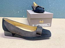 AMALFI BY RANGONI MAMBO BRINATO LIQUORICE NOS 7 M WOMENS SHOES