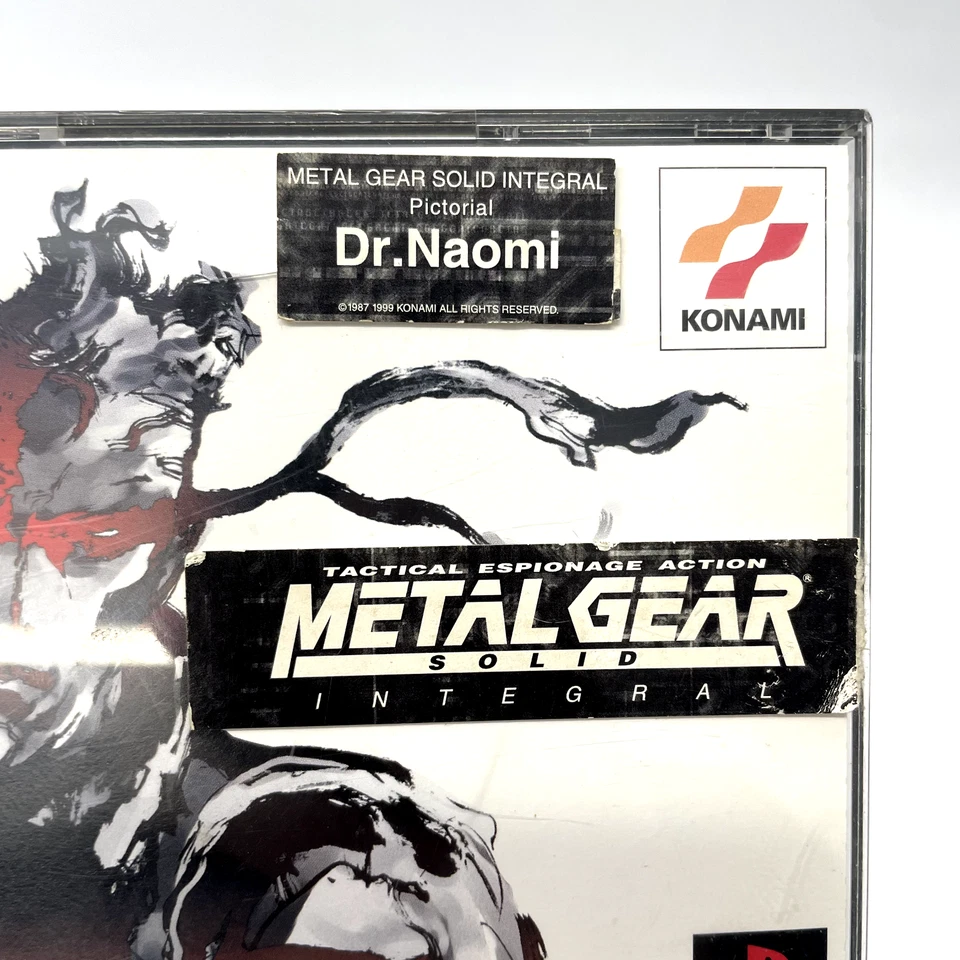 Metal Gear Solid Integral - Dr Naomi Version Playstation PS1 Japanese (NTSC-J) - Image 3 of 4