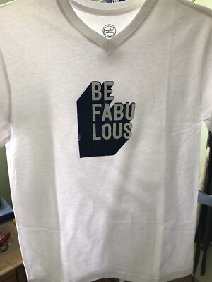 Brand New Embellished Junior s Size White T-shirt