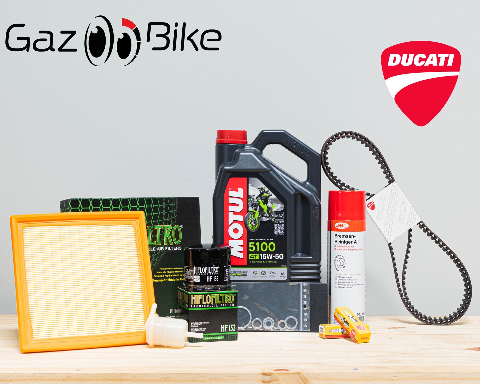 Kit Vidange Ducati Monster 900 Motul pour Stopper l'Usure Moteur