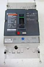 🔥NEW MERLIN GERIN 225A CIRCUIT BREAKER W/ 225A TRIP & NSF PLUG IN BASE NSF250N