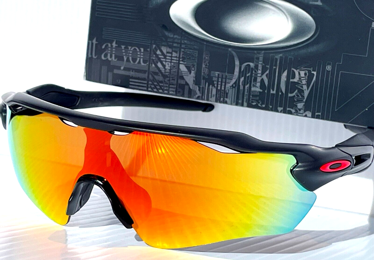 Oakley RADAR EV PATH Black Ducati Red POLARIZED Galaxy Ruby Lens
