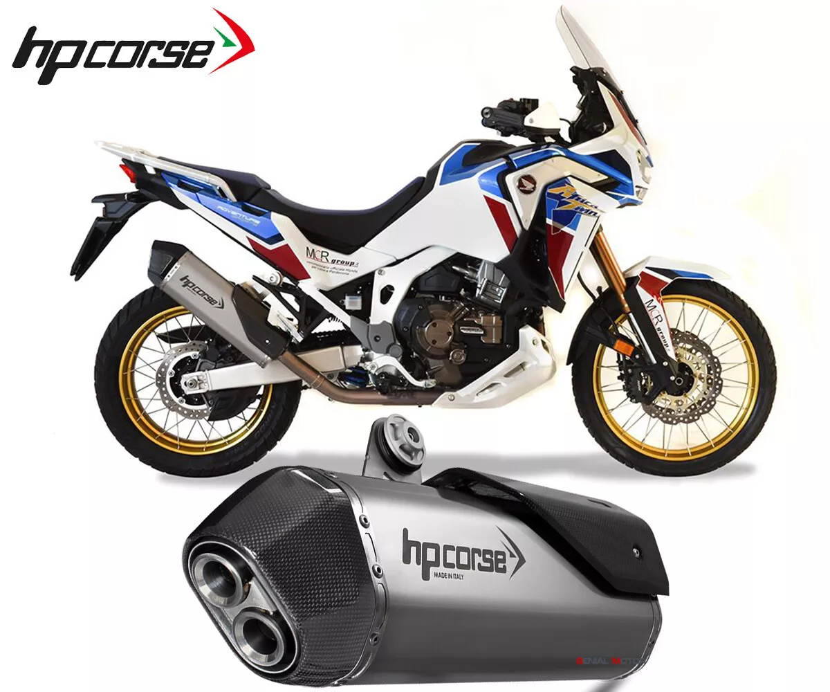 Exhaust Muffler Hpcorse Sps Carbon Steel Honda Crf 1100 Africa
