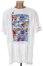 NIKE ROGER FEDERER TENNIS COTTON TEE SHIRT SIZE XXL ADULT P