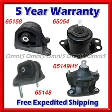 O111 Fits 2014 Honda Accord 2.0L PHEV AUTO Motor & Transmission Mount Set 4pc