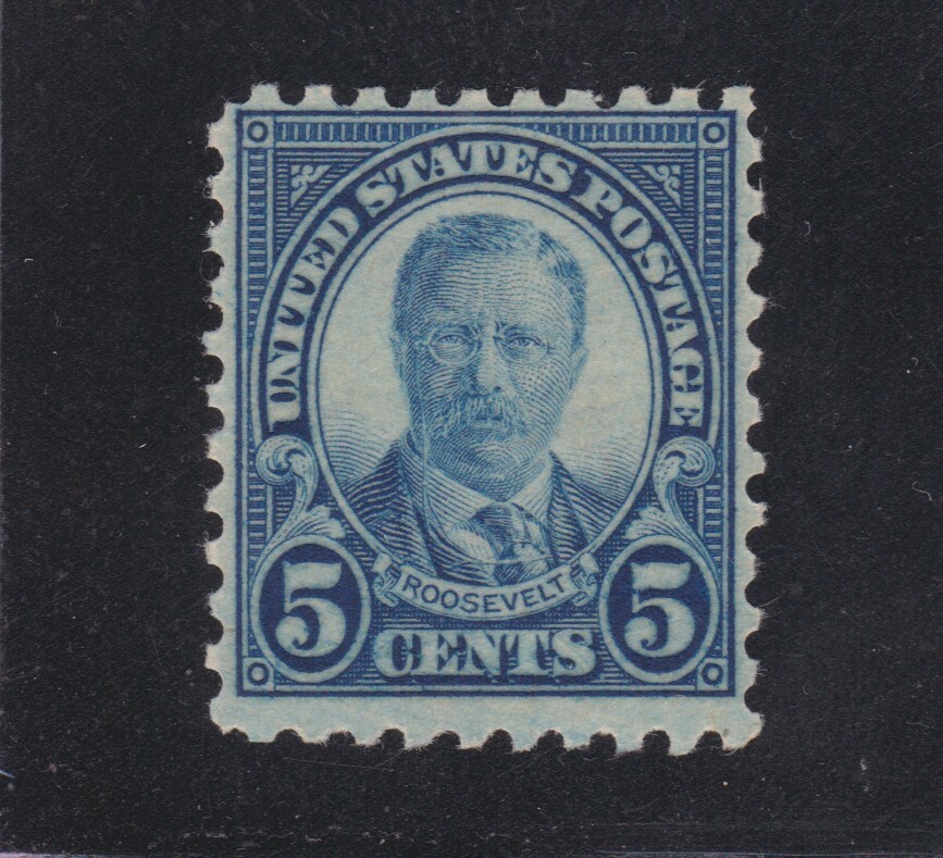 US 586 5c Roosevelt Mint F-VF OG VLH SCV $17.50 (-001) | eBay