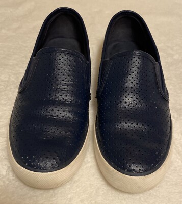 Sperry STS80175 Women's Seaside Perforated Sneakers Slip-Ons