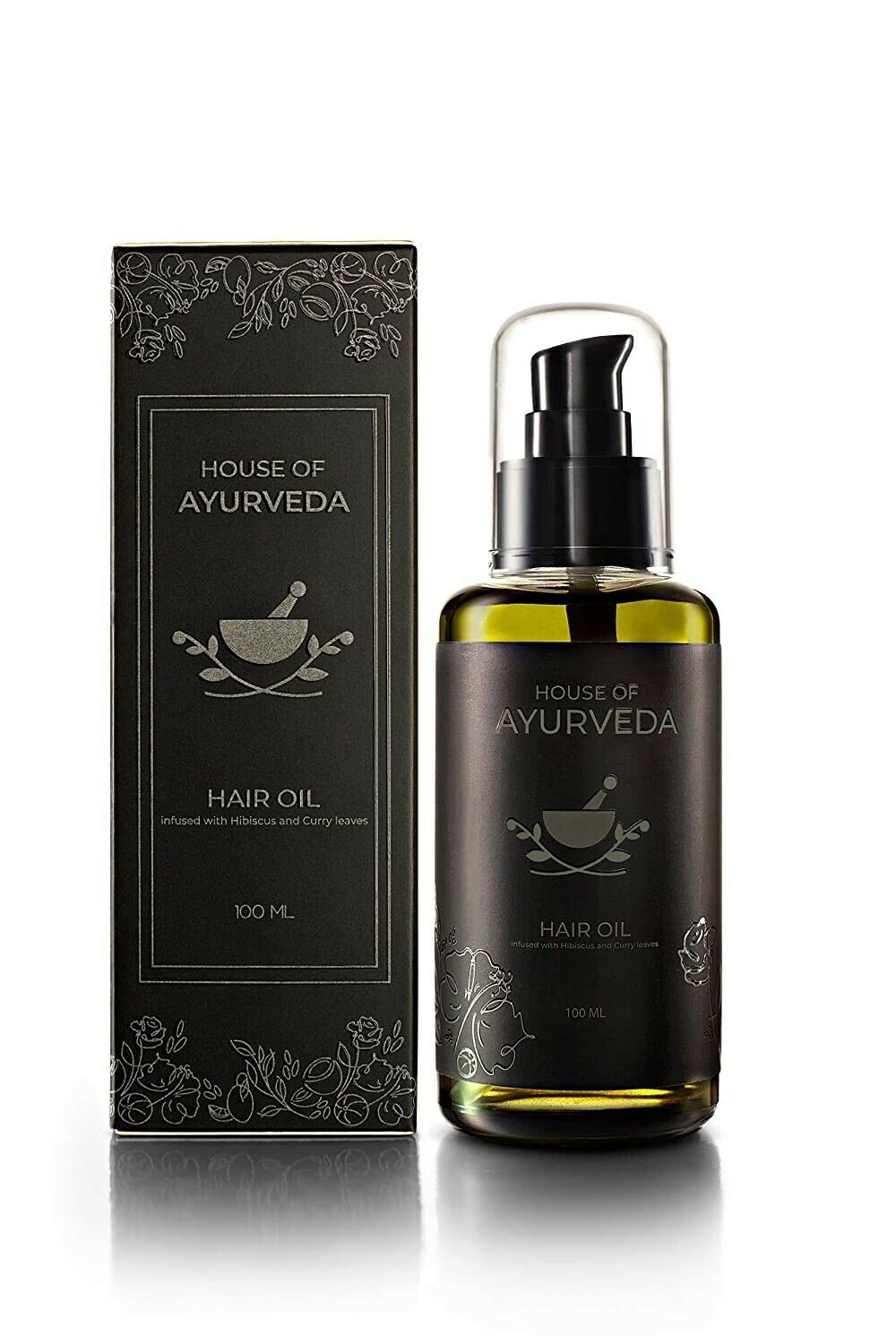 House Of Ayurveda Hibiscus and Curry leaves Hair Oil 100ml