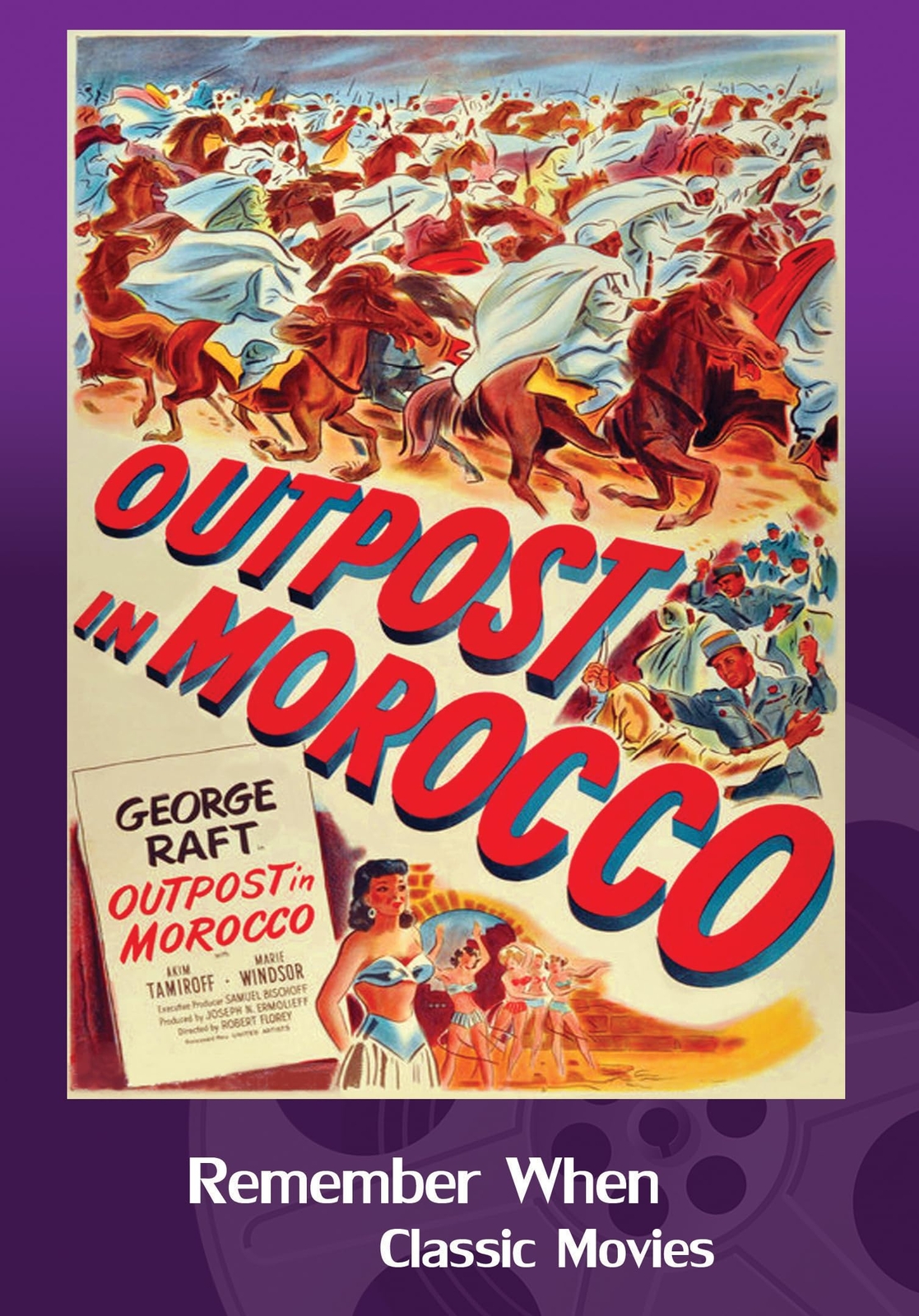 Outpost in Morocco (DVD) George Raft Marie Windsor