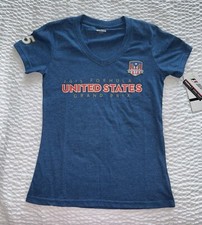 nwt 2015 Formula 1 GRAND PRIX United States ~ Austin, TX ~V Neck T-Shirt ~Sz XS