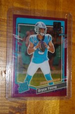 2023 Clearly Donruss Purple Bryce Young 017/199 RC #95