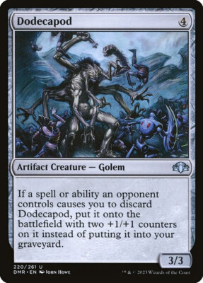 NM Foil Dodecapod, MTG, Dominaria Remastered, Magic the Gathering, 220