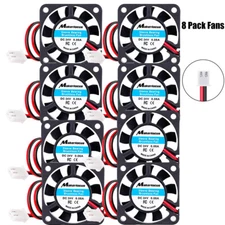 8 Pack4 0x40x10mm Cooling Case Fan 4010 24V DC 40mm Mini Silent 3D Printer 2-Pin