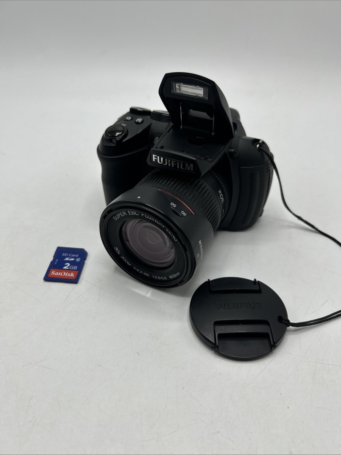 Fujifilm FinePix HS20EXR 16.0MP Digital Camera With SD Card, Black - Tested
