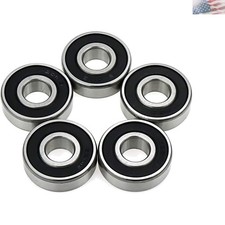 Durable 12mm x 32mm Deep Groove Ball Bearings - Pack of 5, Noise-Free Operation