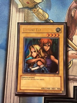 YuGiOh! IOC-SE1 Gemini Elf Invasion of Chaos Limited Edition Ultra Rare HP