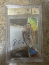 2016-17 Panini Select Rookie Signature  Dario Saric  Tie-Dye Prizm /25 BGS 9.5 