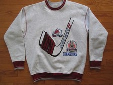 Vintage Colorado Avalanche Sweatshirt Size XL Legends Athletic 1996