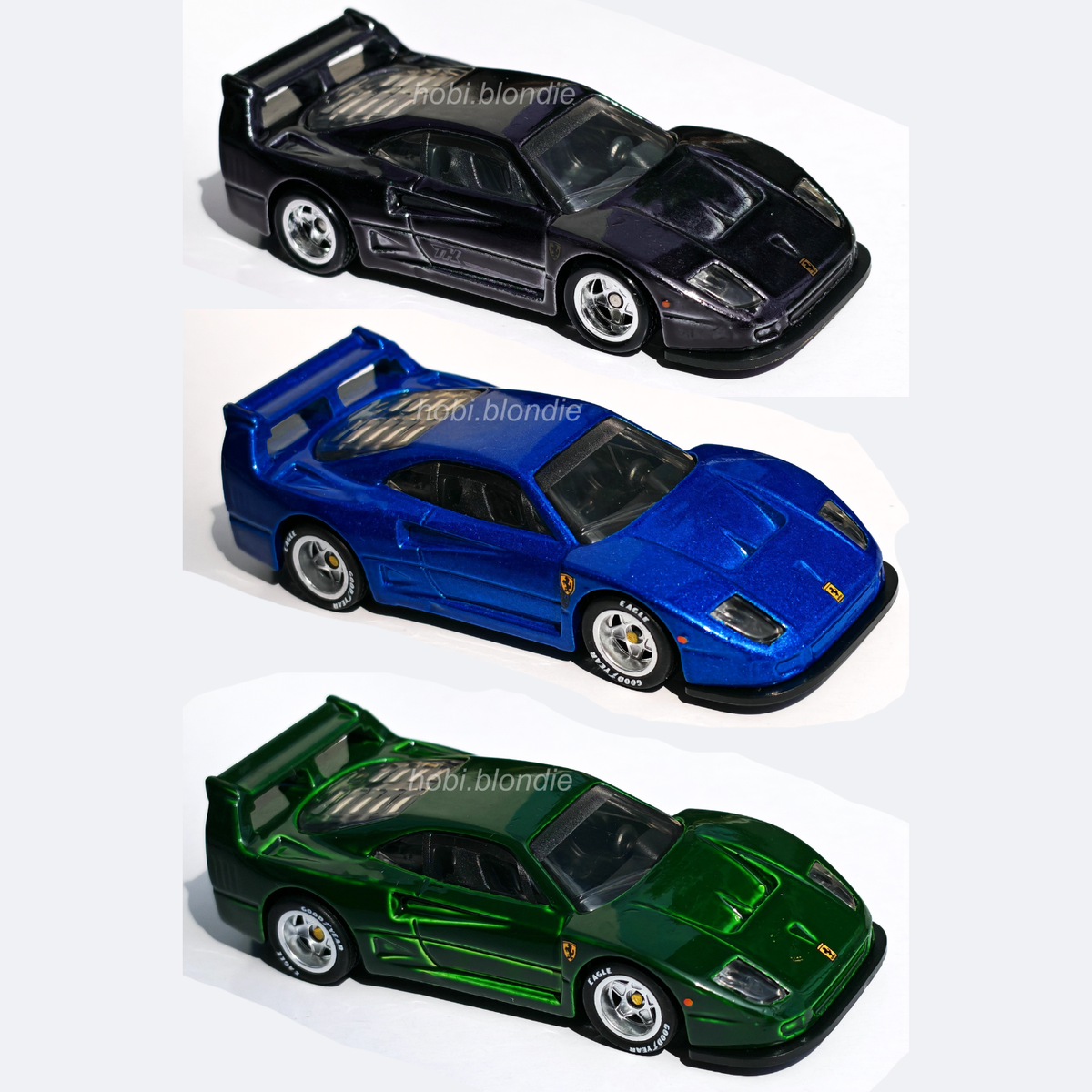 Hot Wheels 2026 Super Treasure Hunt Ferrari F40 Loose & 2 x F40