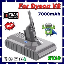 7000mAh For Dyson V8 Battery SV10 Absolute Cordless Vacuum Cleaner Battery SV10